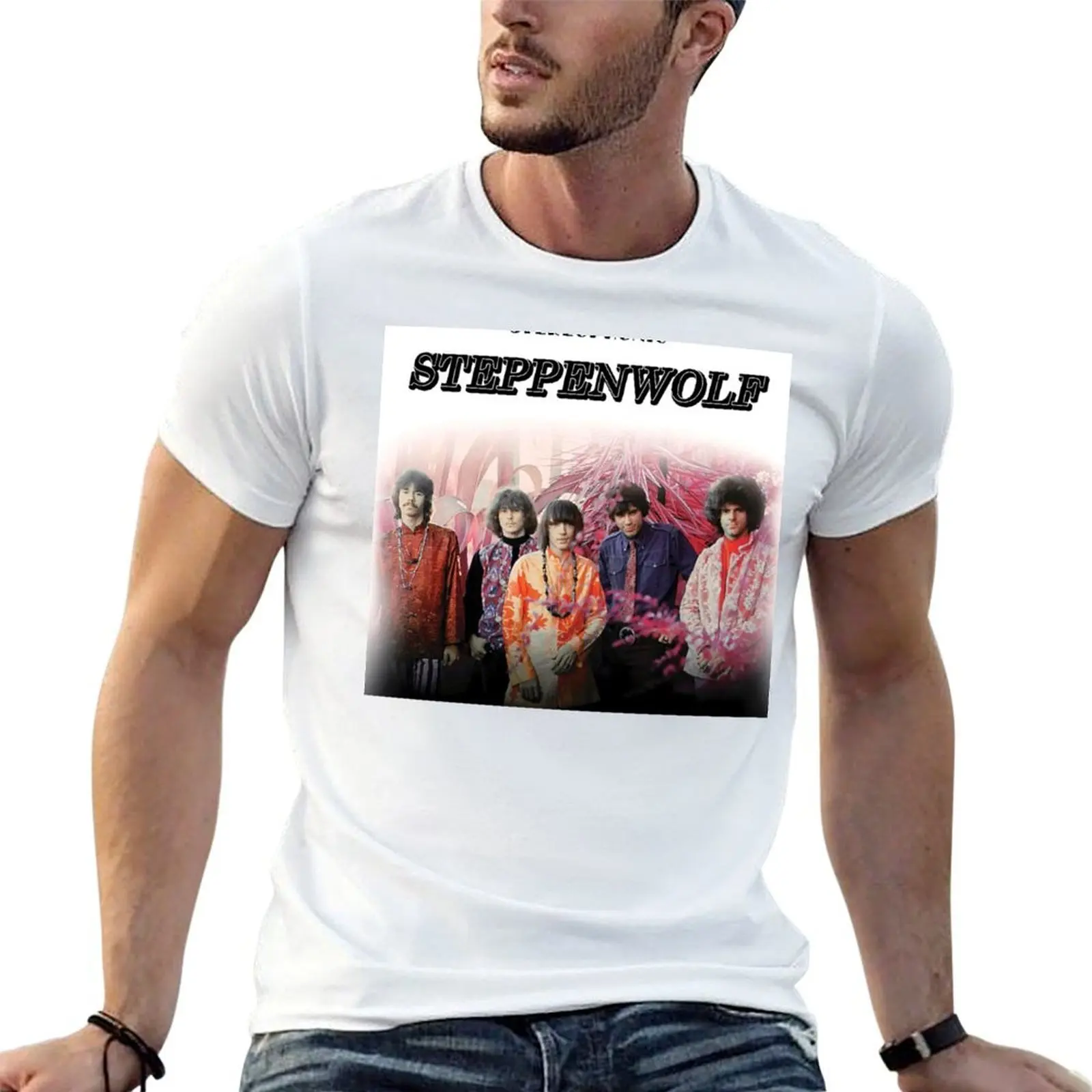 

shirt Steppenwolf 100% man (HQ) t cotton cotton shirt 100% t men shirts luxury brand t T-Shirt funny men