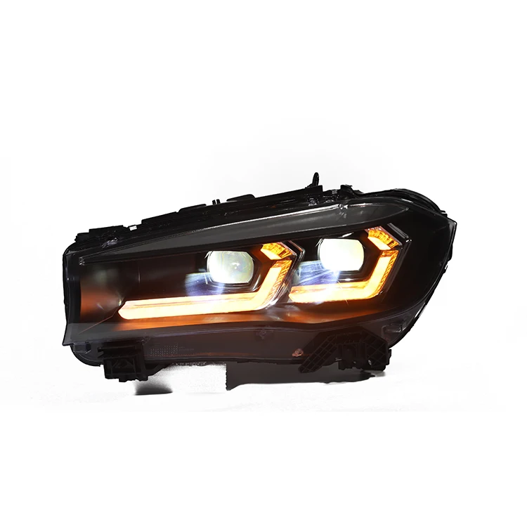 Damei Auto Accessories Upgrade XM5 Bicofal Lens Car Parts Headlamp LED Front Lights Headlights For  X5 X6 F15 F16 2013-2019