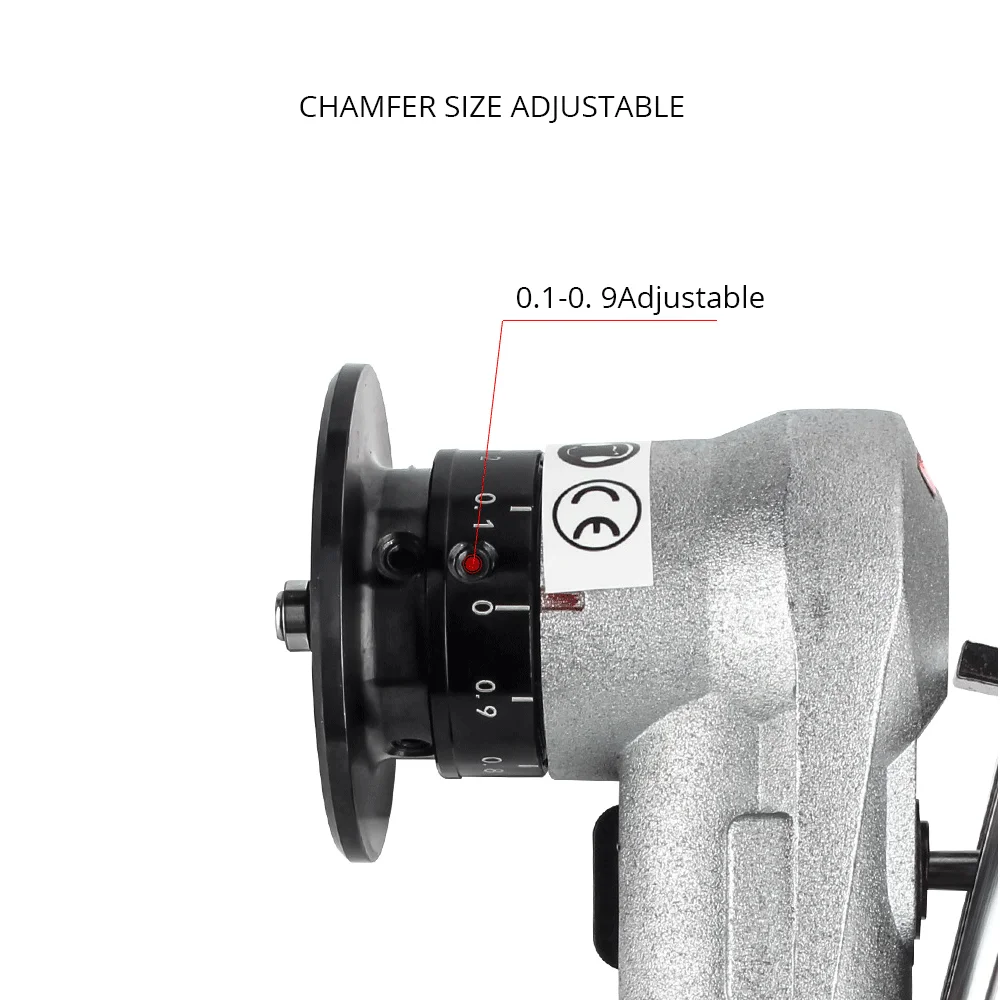 Imagem -04 - Mini Máquina de Chanfradura Pneumática para Furo Interno Rebarbação Linear Carboneto Sobressalente Inserções de Torneamento e Rolamentos