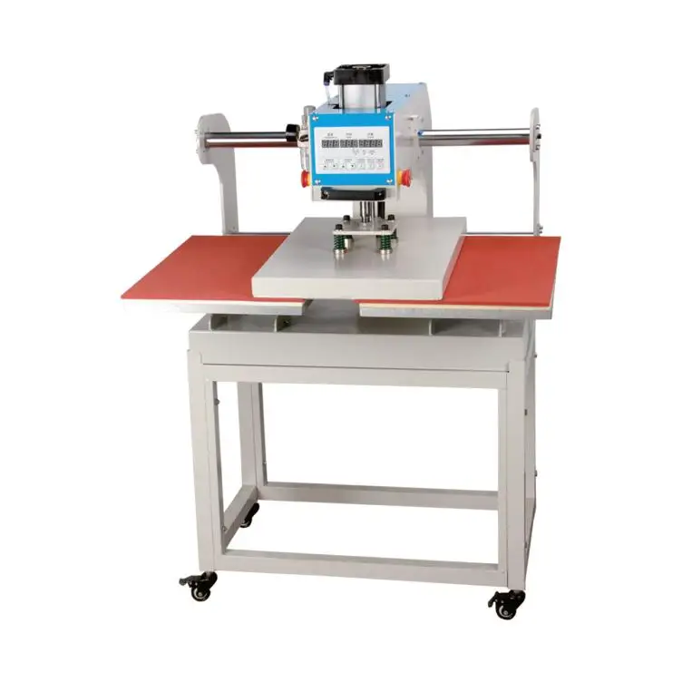 Factory direct sales 40x60cm pneumatic semi-automatic hot press with laser alignment