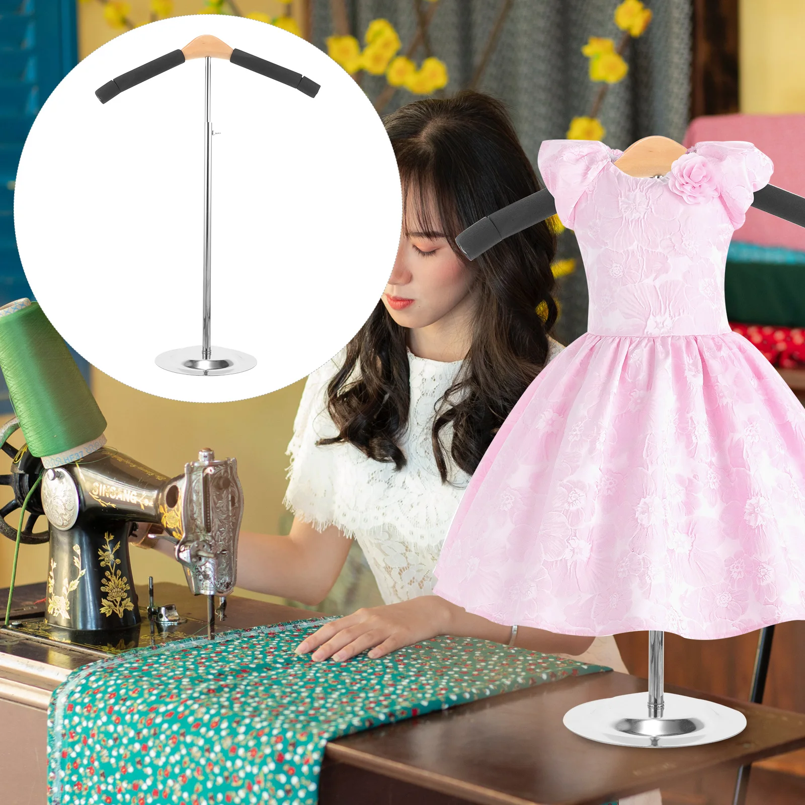 

Adult T Shirt Display Stand Stable Shirt Rack for Retail Clothing Display Clothes Rack Clothing Stand Clothes Holder