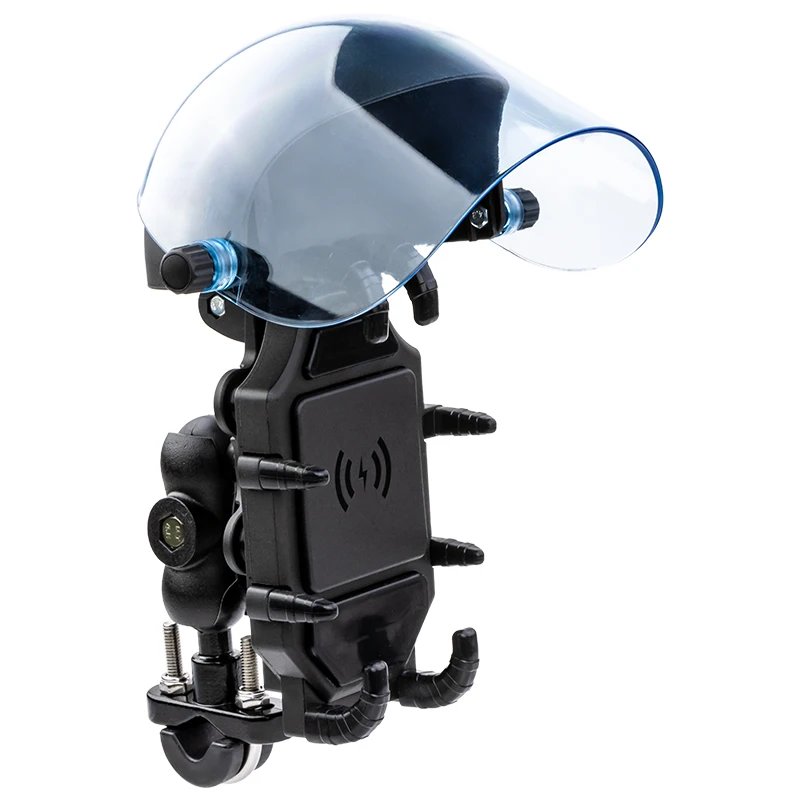 Universal Adjustable Cell Phone HolderElastic Silicone Motorcycle Bicycle Bracket Handlebar Phone Holder Navigation Stand Shock