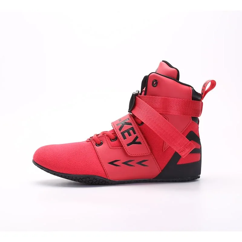 

Professional Boxing Fighting Boots for Unisex Hard-Wearing Wrestling Shoes Men Women Designer Gym Training Shoe Boxing Shoe