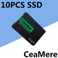 CeaMere Sata3 Ssd 10pcs 120GB 2.5 SSD 128GB 240GB 256GB Hard Drive Disk 480GB512GB HDD Disk Internal Hard Drive Notebook