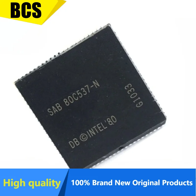 1 PCS 100% New SAB80C537-N SAB80C537N SAB80C537 PLCC84 Chipset Original stock
