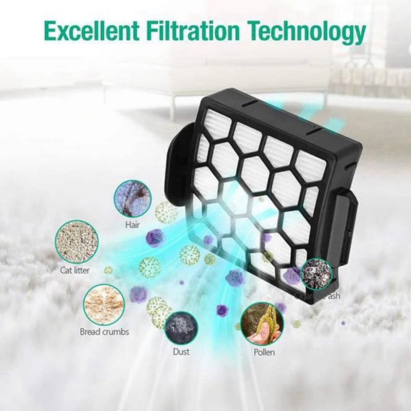 Сменные фильтры HEPA, как показано на модели Shark Navigator ZU62,ZU60,Pet Plus NV251,NV255,Swivel Pro NV150,NV151,1238FT60,1239FT60