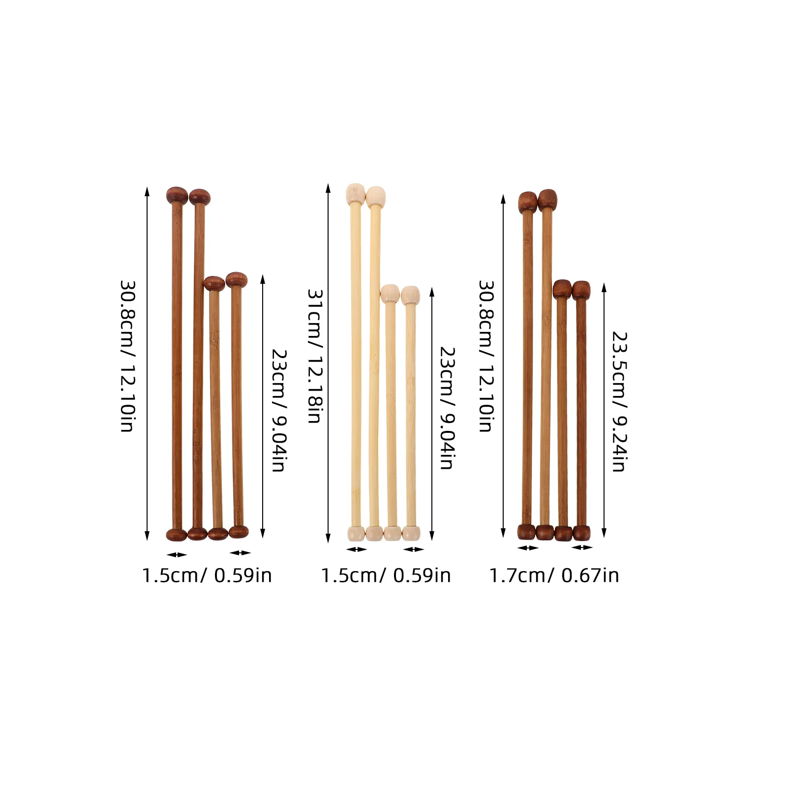 12 قطعة قضبان نسيج الخشب مسامير خشبية طبيعية للجدار الشنق بطانية مكرامية عرض حامل لتقوم بها بنفسك راية الملحقات