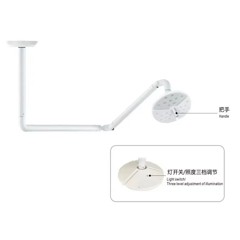 2026 New Upgrade 50W LED Head Top Shadowless Light, for Dental, Medical & Veterinary Surgery & Examination.