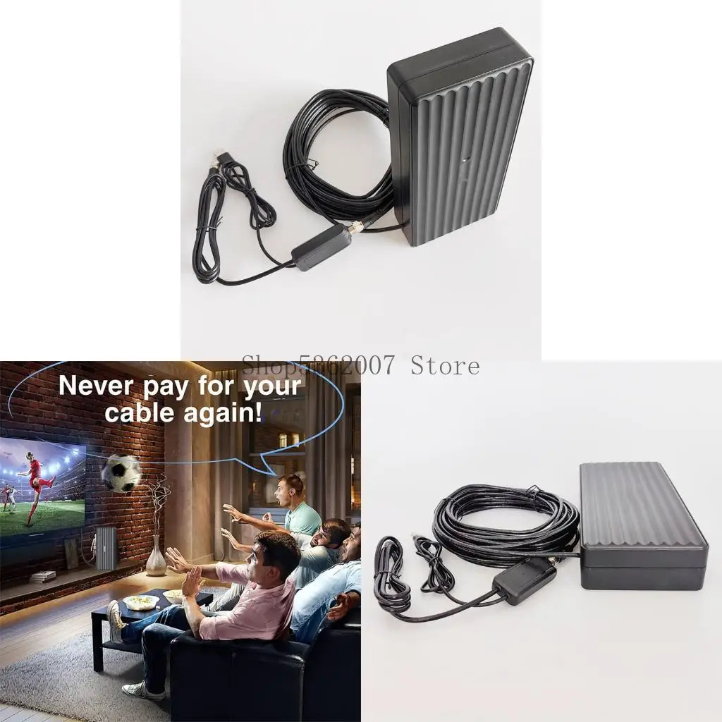 Advanced HDTV Antennas With Upgradeds Chip 4K UHD Reception Resistant Indoor Outdoor 40JB