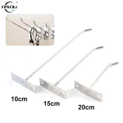 5Pcs Hole Board Hook Steel Oblique Hanger Hardware Tool Hammer Szczypce do montażu na ścianie Łazienka Regał do przechowywania Garaż