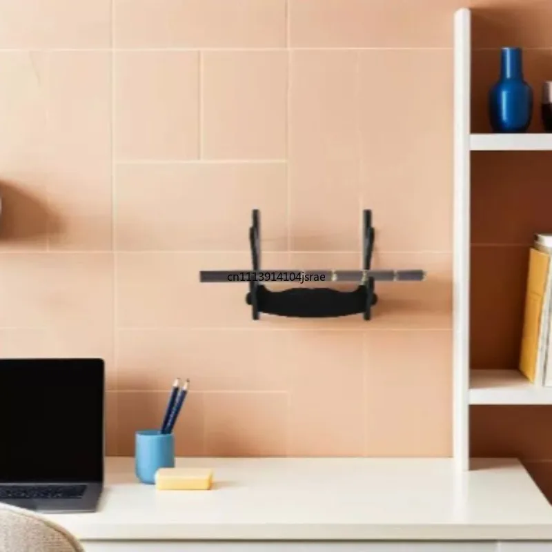 Wall‑Mounted Wood Flute Display Stand Multi‑Instrument Wall Storage Holder Wind Instrument Display Rack Music Room Accessories