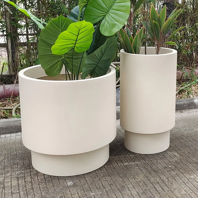High Quality Huge Size Decorative Flower Vase Extra Large Plant Container for Indoor Outdoor Garden Home Office Balcony Decor
