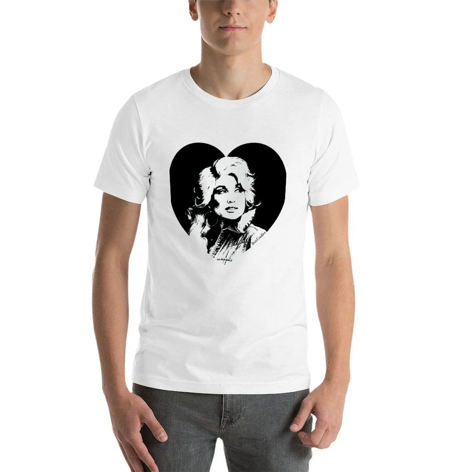 تي شيرت هارت دوللي تي شيرت رجالي 100% قطن ماركة فاخرة قطن تي شيرت رجالي