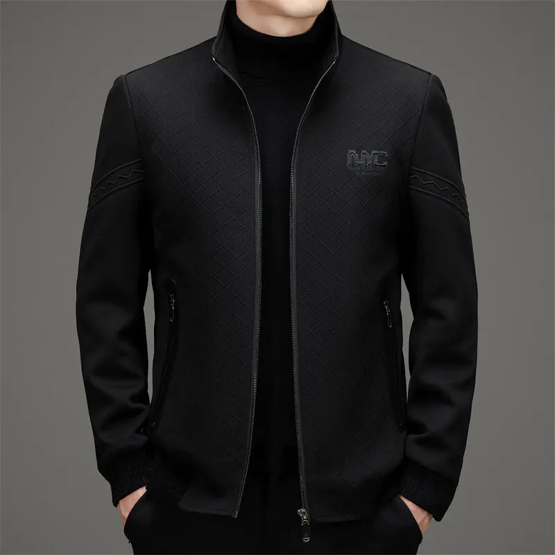 Lightweight Men's Casual Duck Down Jackets 2025 Autumn Winter Outwear Windproof Warm Puffer Coats Slim Fit Padded Tops Clothing