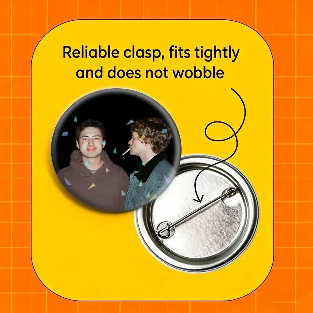 Heated rivalry shane and ilya Badges Niche Design Brooch for Backpack Lapel Pins Creative Accessories