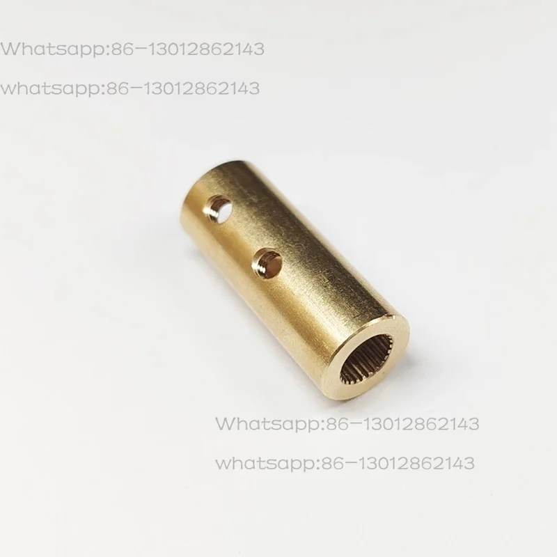 2pc Servo Adapter Shafts, 25T Servo Shaft Coupler Adapter Shafts, 6mm Bore, 10mm OD, Suitable for RC Aircraft Extension Rod