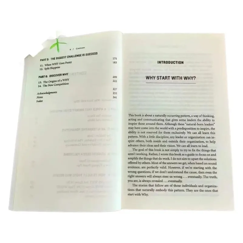 ابحث عن لماذا والابدأ: دليل سيمون سينيك للأعمال الروايات الإنجليزية حول الإدارة الحوافزية والقيادة كتاب الشر
