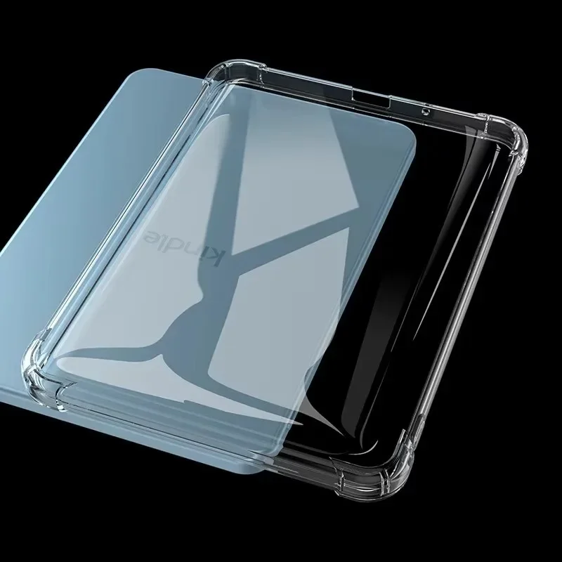 Transparent TPU Case For Amazon Kindle 2026 6 Inch, Thickened Airbag Silicone Soft Cover Model：SA579B 12th Gen 6