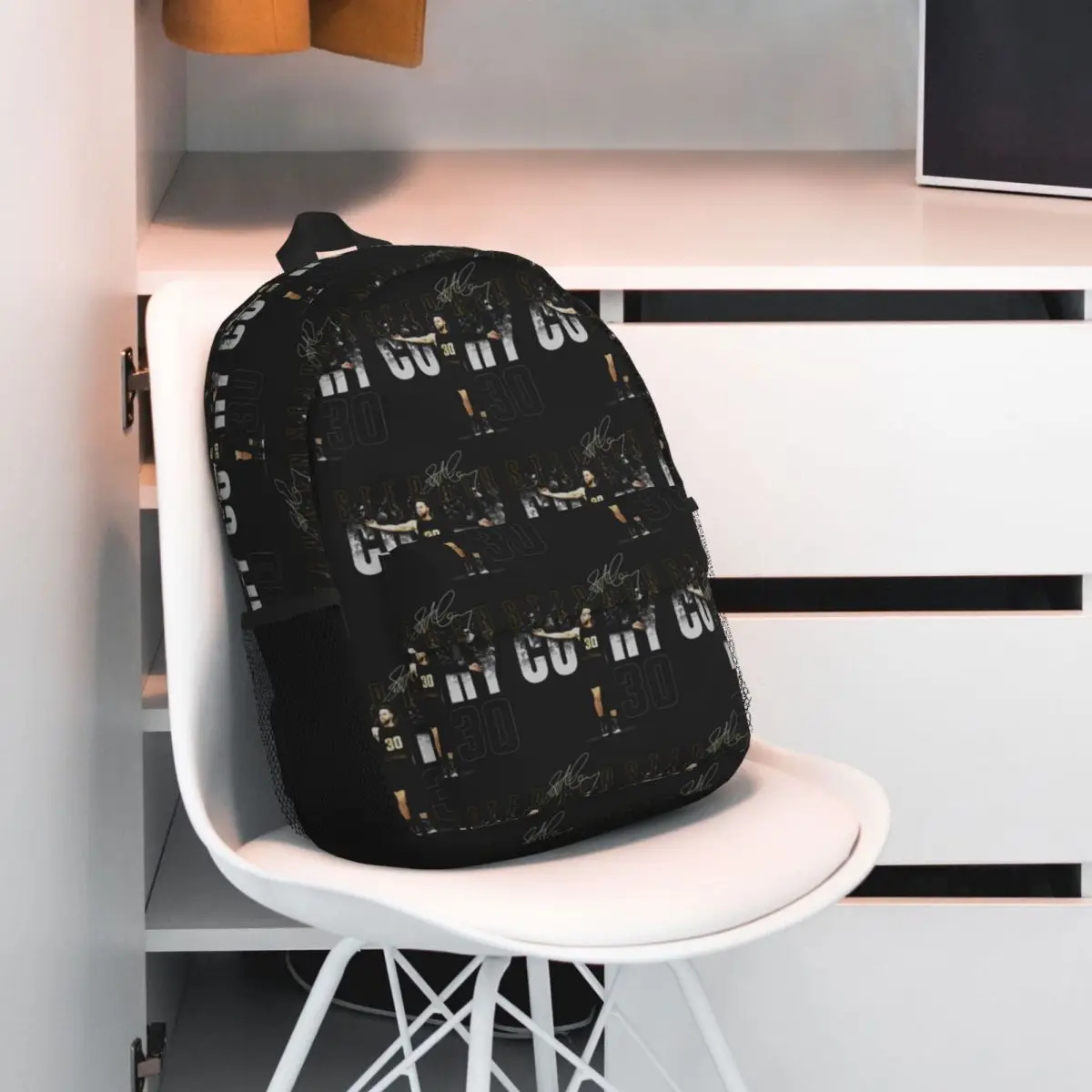 Steph Curry Golden State Dissolve Backpack Hot Sale Daypack Large Capacity Boys Girls BookBag Shoulder Bags Men Women School Bag