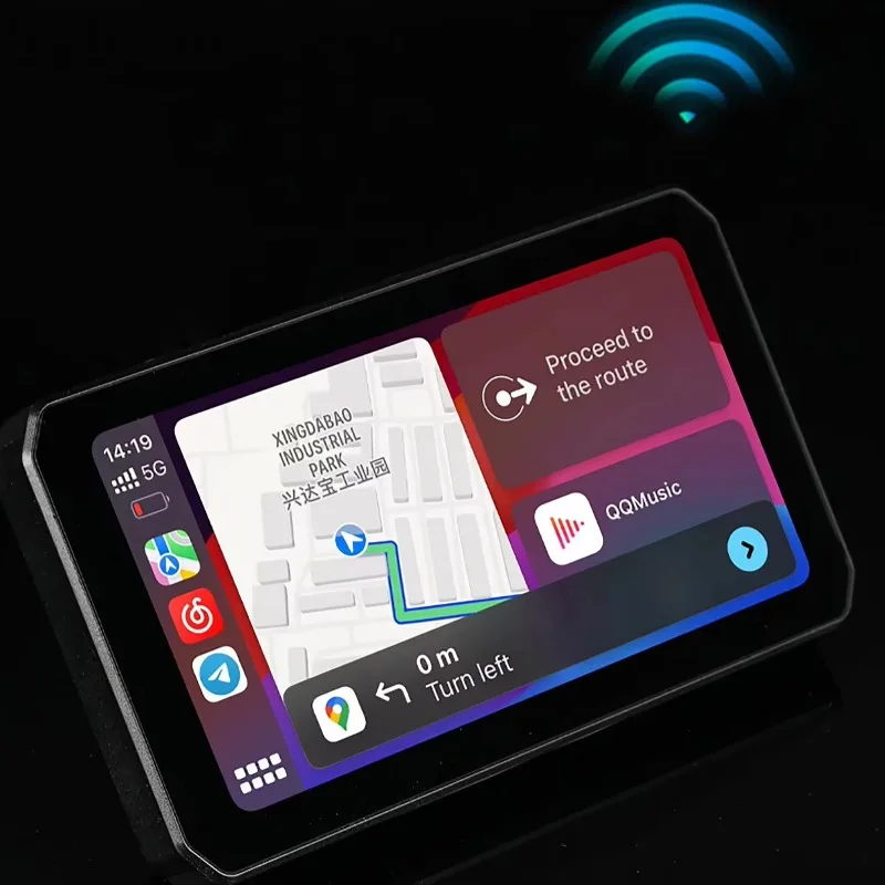 

Aio 5play 720p Экран высшего рейтинга для Bluetooth GPS-камеры мотоцикла с давлением в шинах