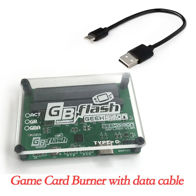 GBC/GBA Cartridge GB Cart Game Card Burner For Game Boy/Game Boy Advance Backup ROMs Saves Game Reader Flasher