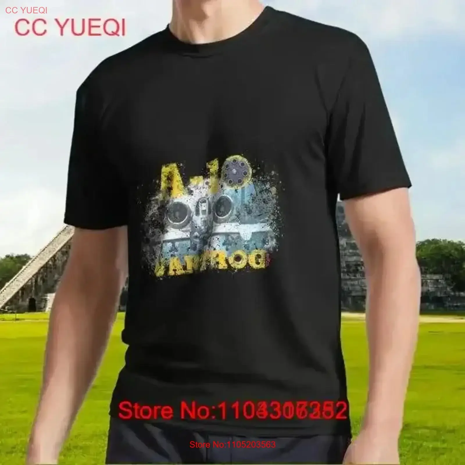 New A 10 Warthog design by Zane Active T Shirt Logo Funny Size S to 5XL vintage Washed homme Comfortable Stylish Unisex