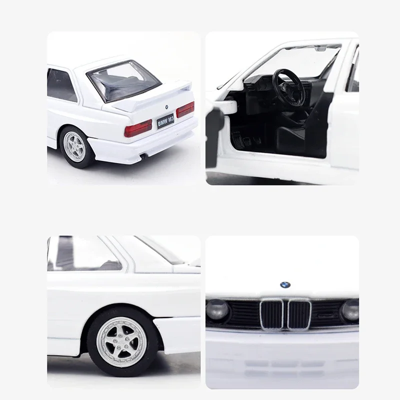 1:36 BMW M3 1978 سبيكة كلاسيكية سيارة رياضية نموذج دييكاست المعادن مقلد انزلاق الجمود سيارة لعبة طفل الهدايا الديكور #6