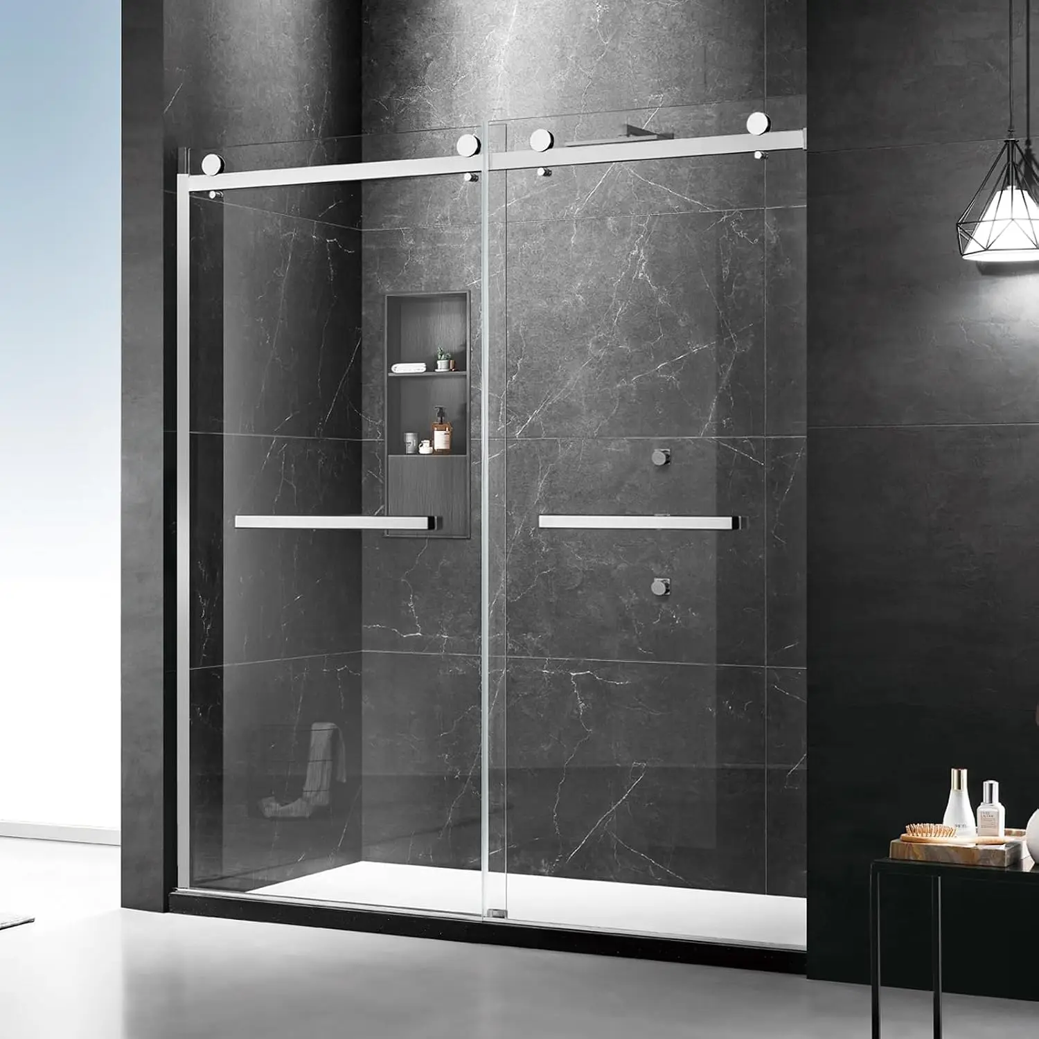 Framed Shower Door, 48