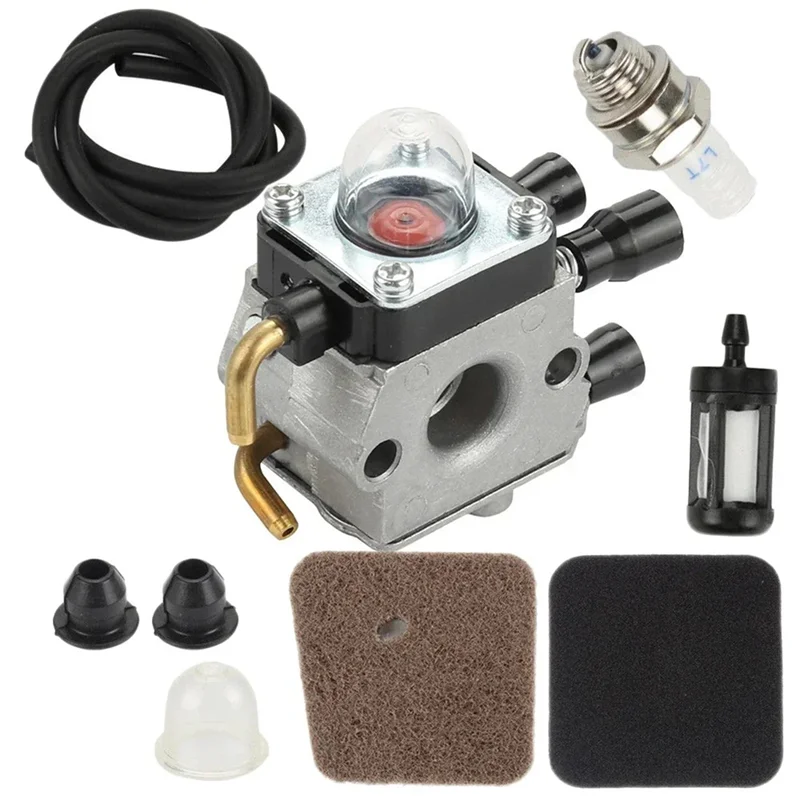 

A74E-Replacement Carburetor Kit Air Filters For Stihl BG72 BG75 HS80 FS75 FS85 FS80 ZAMA C1Q-S66 Trimmer