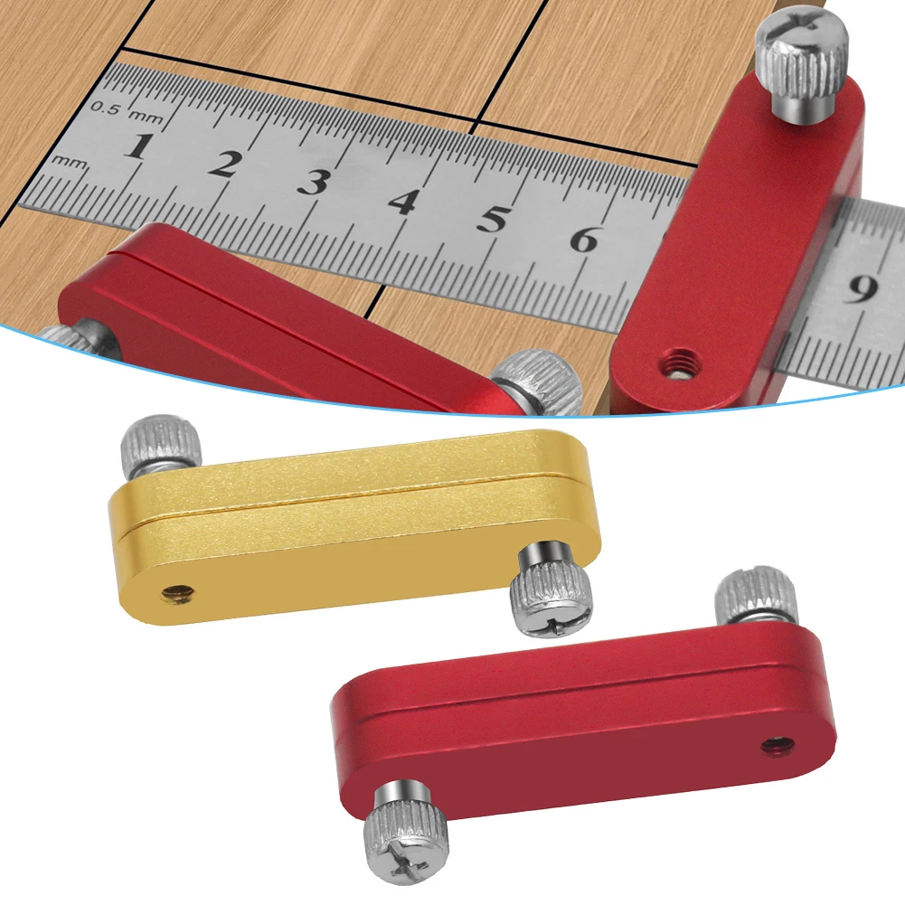 Ruler Positioning Block, Adjustment Positioning Limit, Woodworking Scriber Line Marking Gauge For Carpentry Measuring Tool