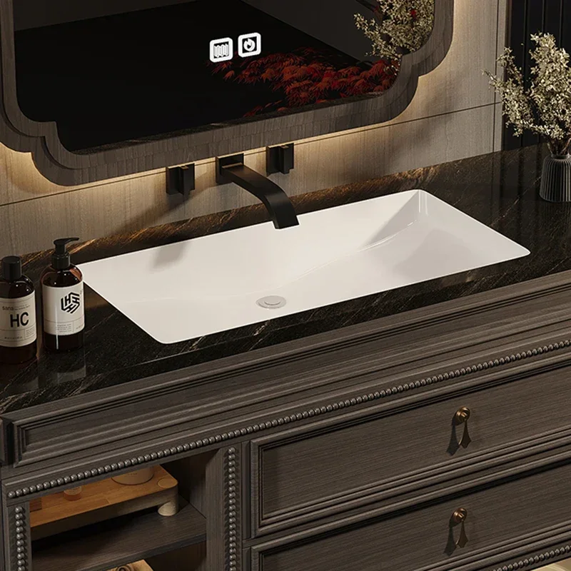 Universal Bathroom Cabinet Organizer Storage Mirror Minimalist Bathroom Cabinet Vanity Wood Aesthetic Gabinete Hotel Furniture