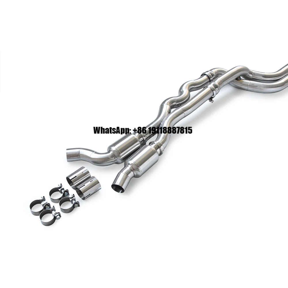 

Wholesale Mid Pipe for BMW M2C M2 Competition S55 F87 3.0T 2014 2021 Ss304 Medium Pipe Automotive Exhaust System Equal Length