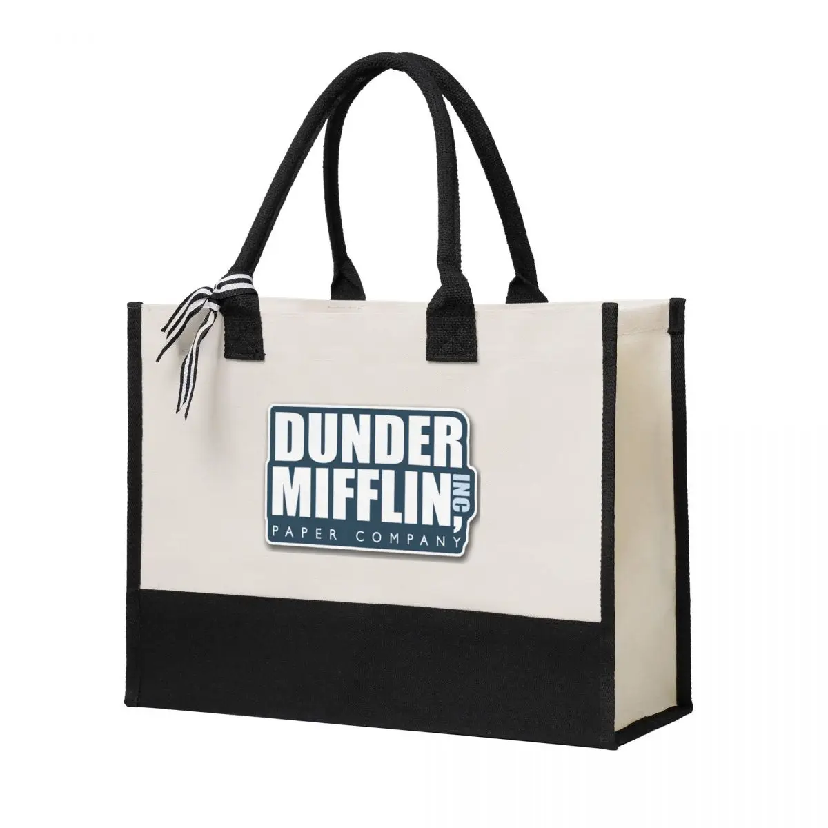 

Холщовая сумка Dunder Mifflin, дорожная сумка для покупок, свадебное украшение, лучший свадебный подарок