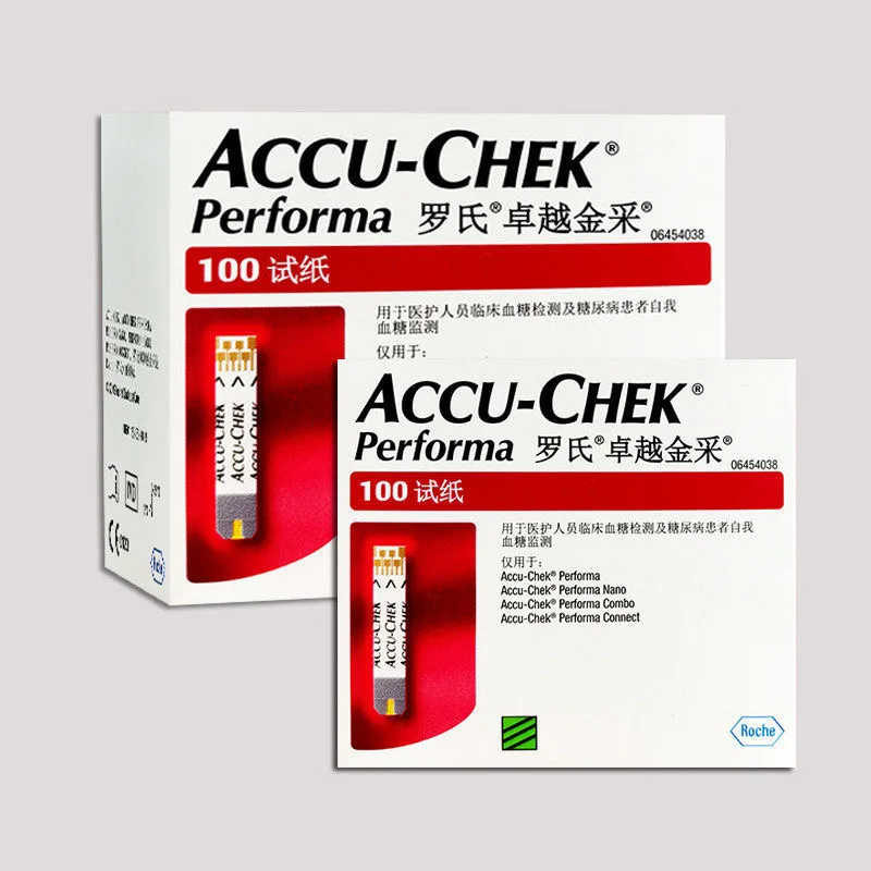 Accu-Chek Accuchek Performa Tira reactiva de glucosa en sangre 50's / 100's (Exp: Último) Autoprueba de pacientes con diabetes