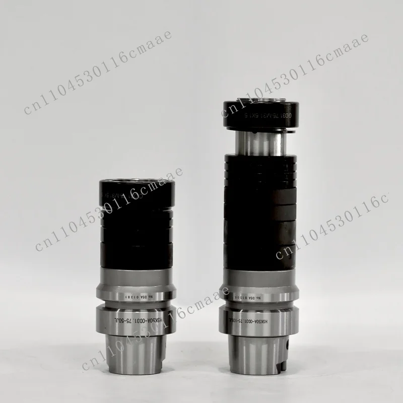 High load bearing HSK50A wheel shaft for numerical control grinders and tool sharpening equipment
