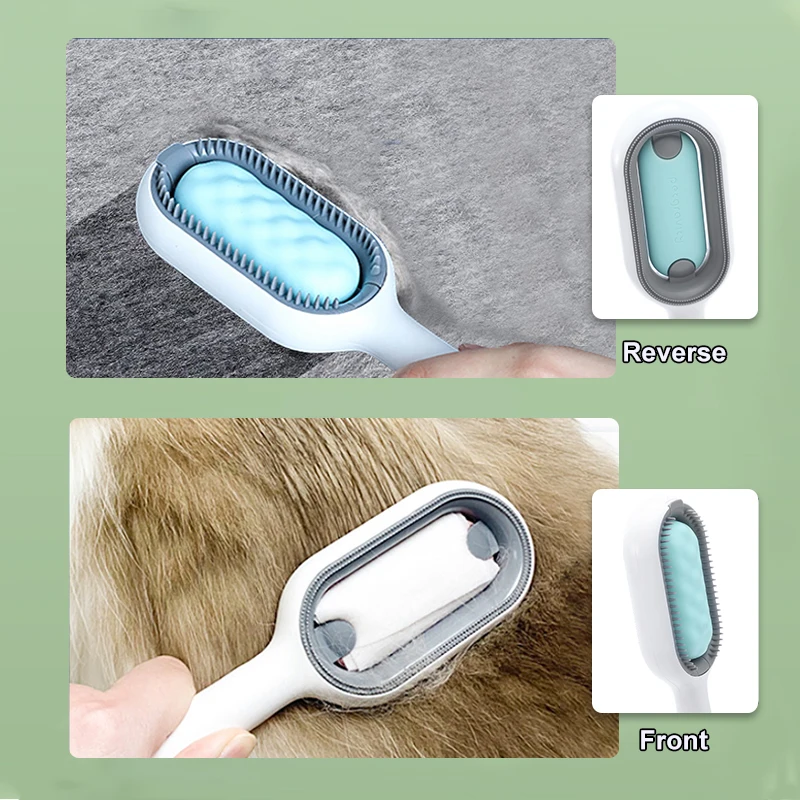 nuestra rutina para el cuidado de mascotas. Disfrute de la eliminación sin esfuerzo del cabello suelto y las colchonetas, deja que tu amigo peludo mirando y senten el