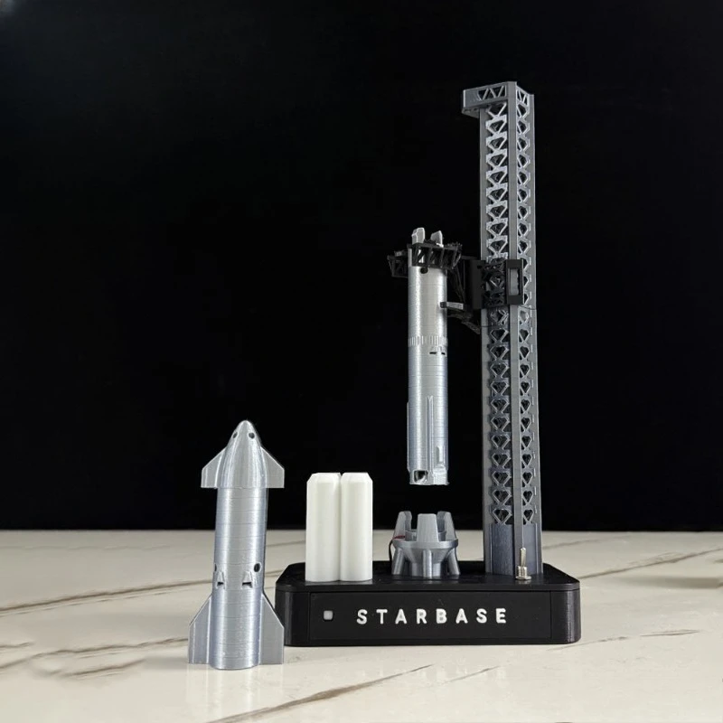 Полная модель звездного корабля SpaceX