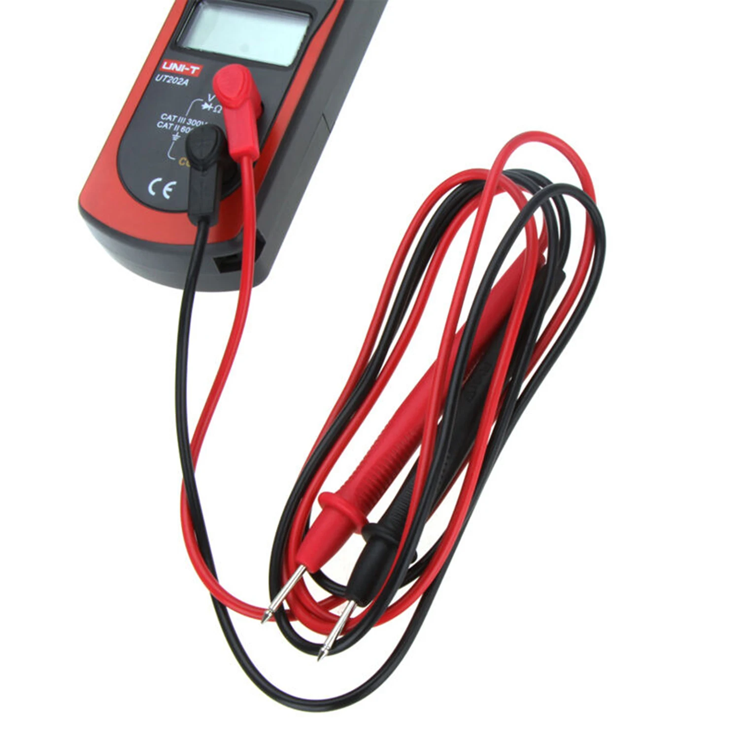 Imagem -02 - Digital Clamp Meter Multímetro de Tensão Alta Precisão Amperímetro Tester Lcd Data-hold Max Min Original Uni-t-ut202a