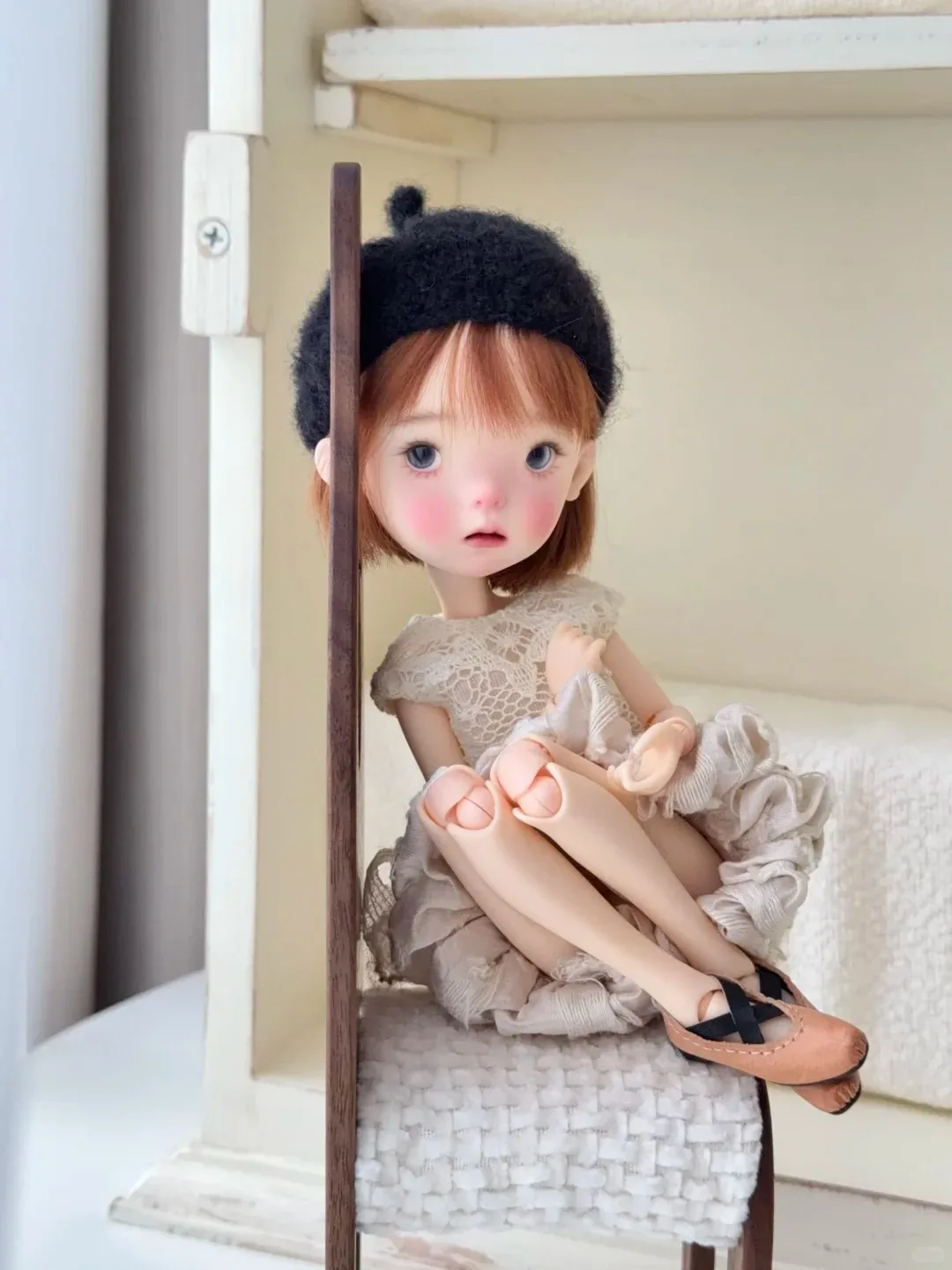 25 سنتيمتر صوتها الراتنج دمية طفل 1/6 مقياس SD BJD فتاة عيون كبيرة قماش صغير الجسم المنقولة المفاصل شحن مجاني #1