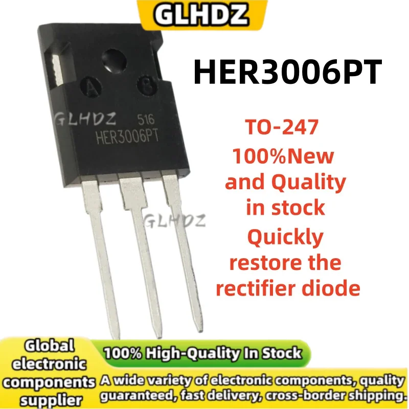 5-20PCS/LOT HER3006PT TO-247 Quickly restore the rectifier diode brand new in stock