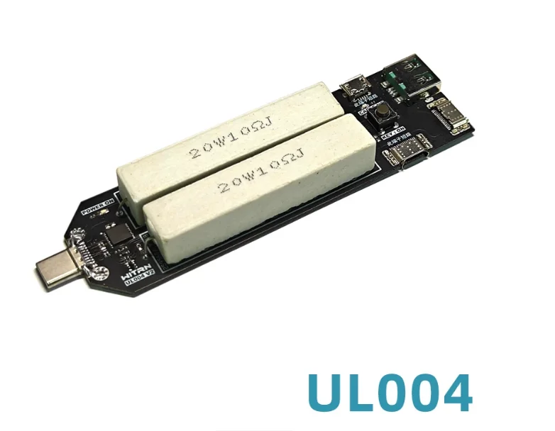 FOR Ripple Line Resistance Measurement USB-C Pure Resistance Load Multifunctional Adapter Board Voltage Current Electronic Load