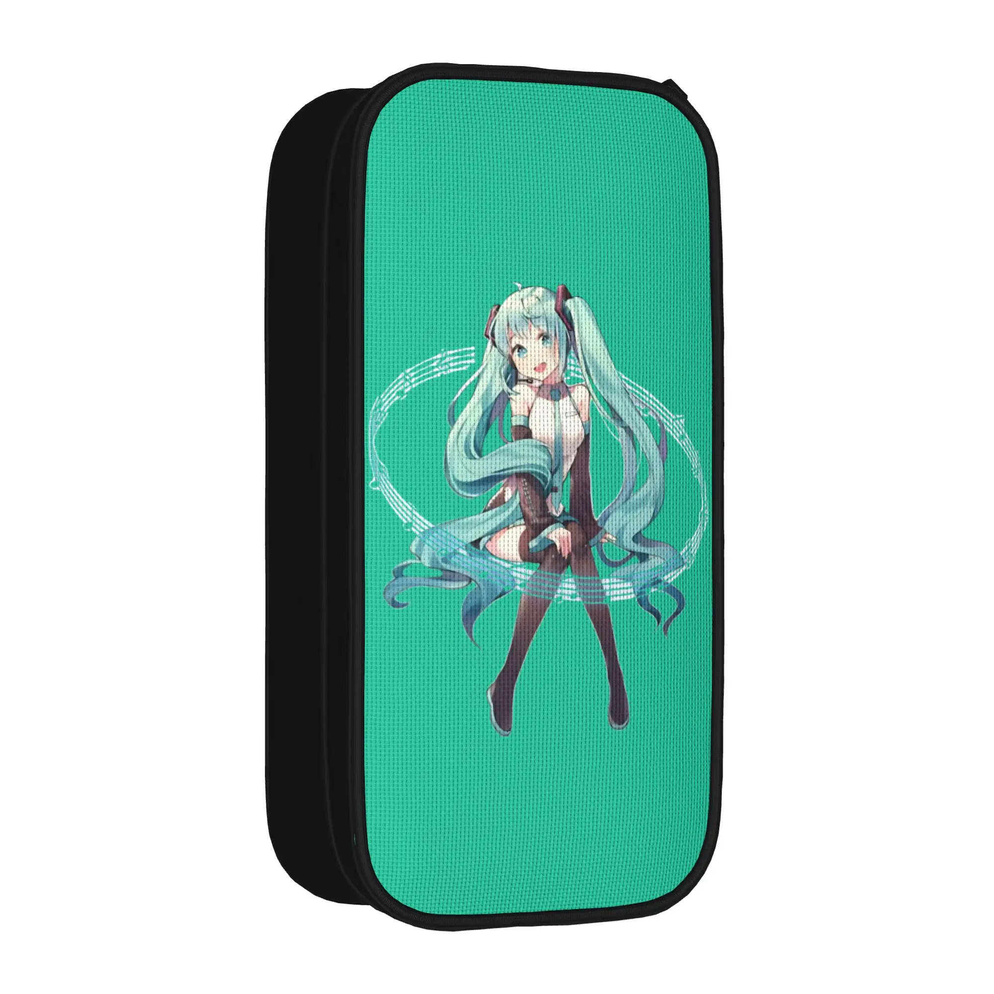 novos-estojos-de-lapis-hatsune-miku-para-meninas-e-meninos-estojo-de-grande-capacidade-material-escolar-com-ziper