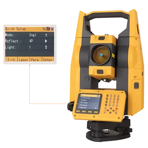 

Global Useful Hi-target ZTS-421L10 /HTS-521L10 Survey Instrument with High Precision 2'' Accuracy Hi-target Survey Total Station