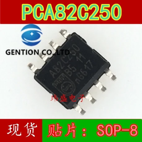 

10 шт. PCA82C250 A82C250 PCA82C250T SOP8 CAN интерфейс в наличии 100% новый и оригинальный