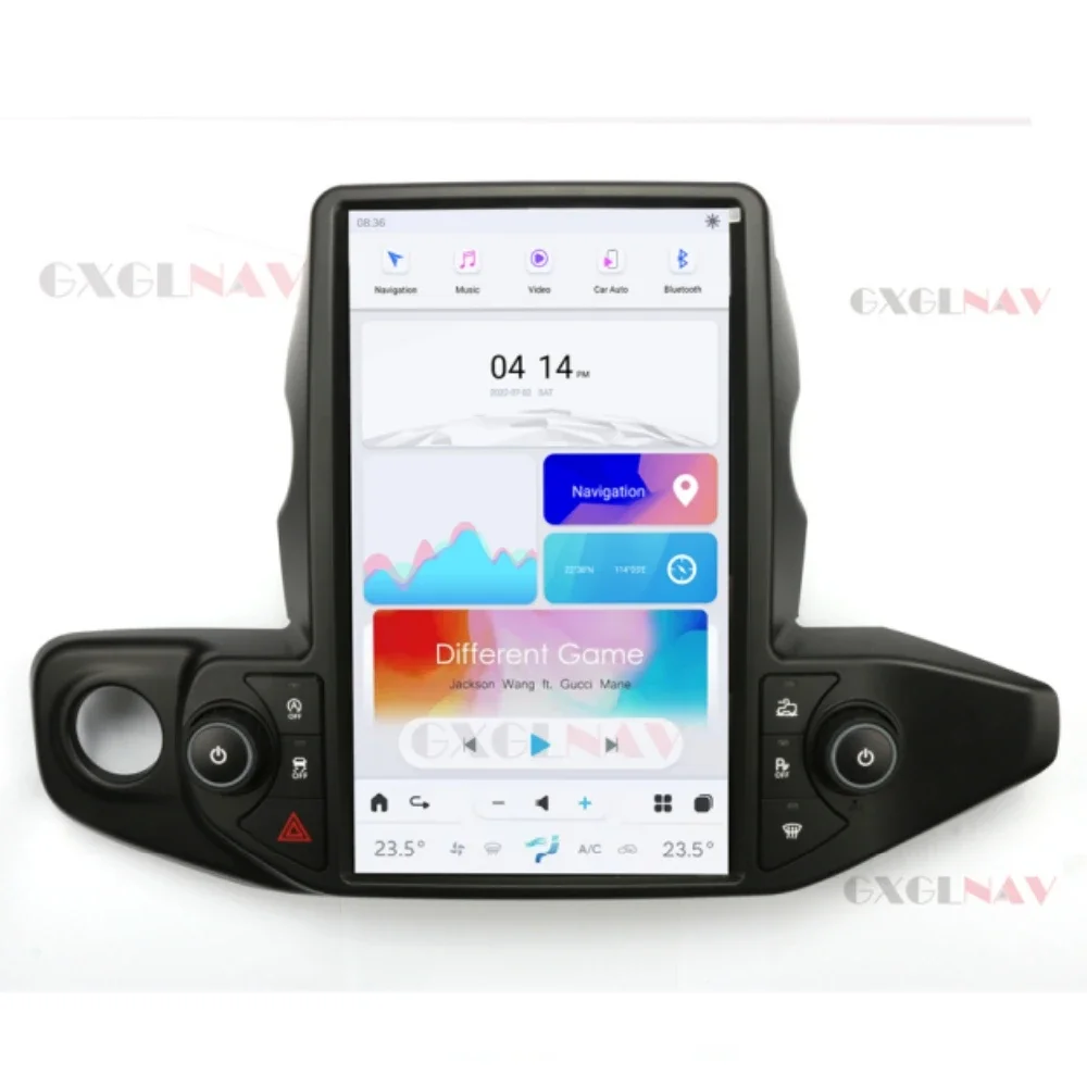 

13.6 Inch Vertical Screen Car Radio Carplay Android 11 For Jeep Wrangler Rubicon 2018-2021 Auto GSP Navigation Player Head Unit