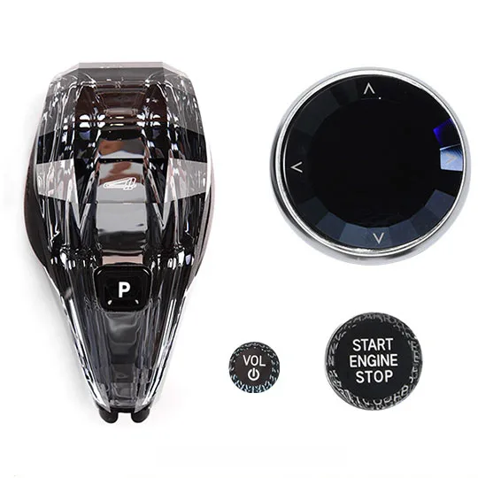

Hot Selling Modified Crystal Gear Knob Shift Knob Three-Piece Car Body Kit for BMWS New X3X4X5X6X7