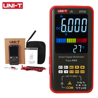 UNI-T UT121 UT122 Smart Digital Multimeter AC DC Voltage Resistance Capacitance Frequency Voltmeter Professional Multi Meter