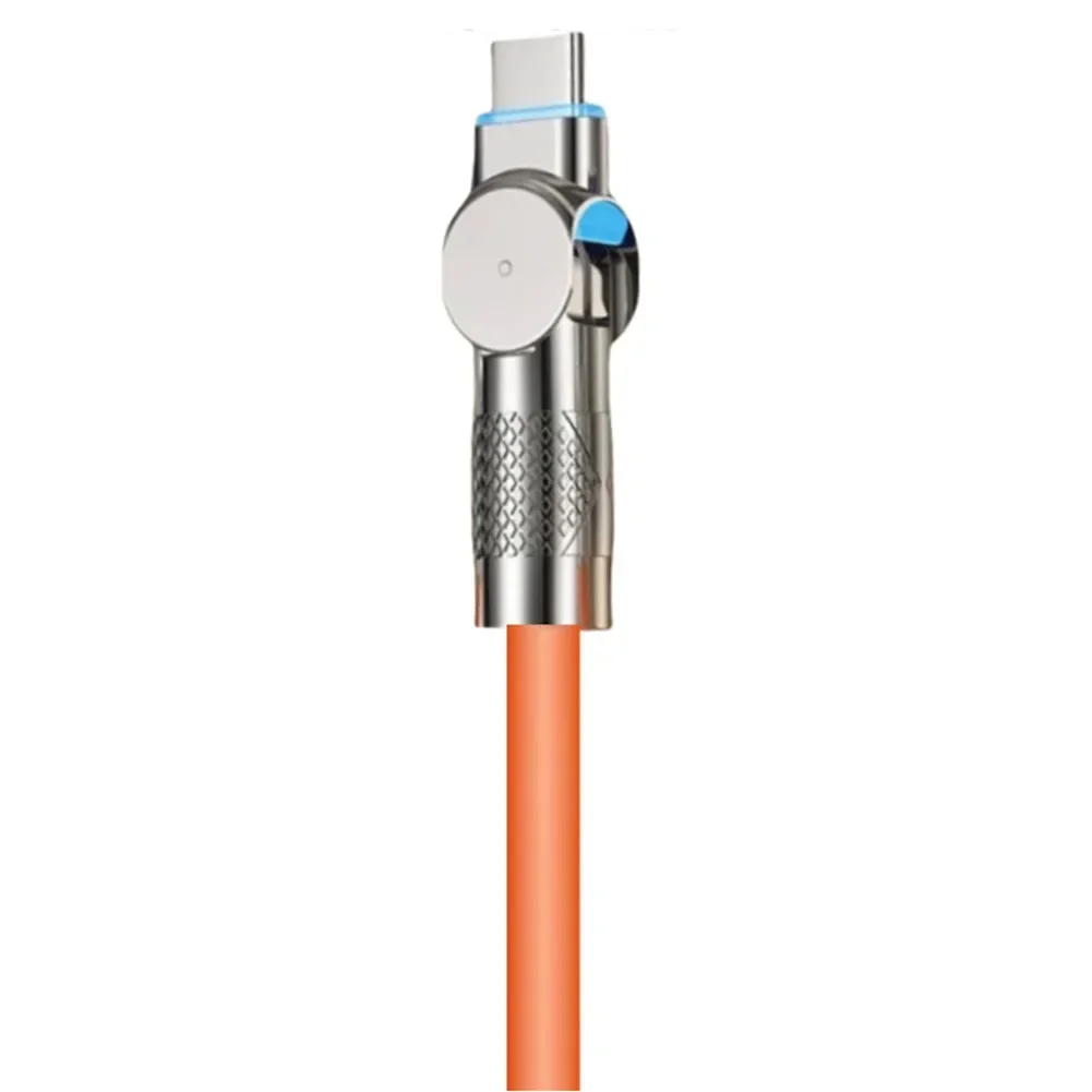 Carga de teléfono móvil Color naranja 1m/1,5 m/2m W Un Cable de carga rápida Alta velocidad de carga para iPhone para Samsung