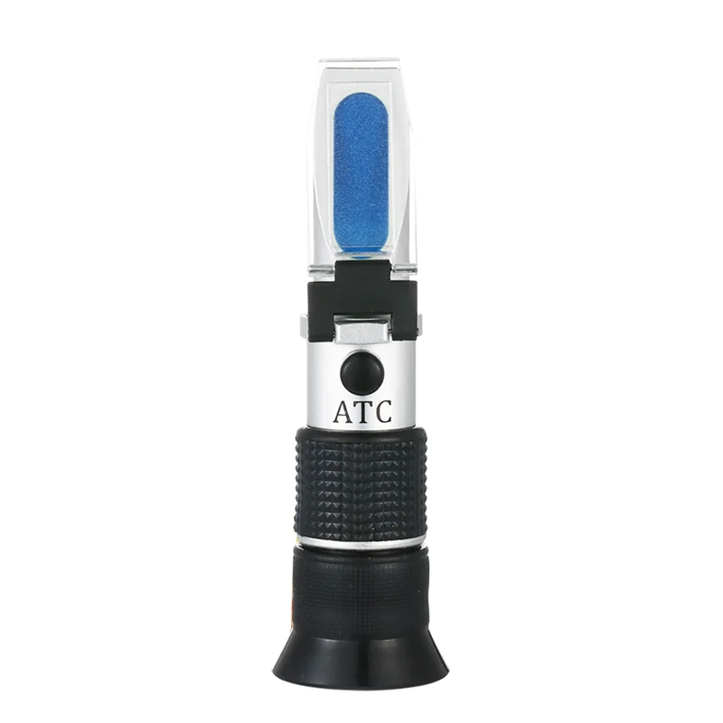 Refractómetro Brix portátil, medidor de contenido de azúcar de mano, probador de sopa de fruta, instrumento de medición, 0-90%