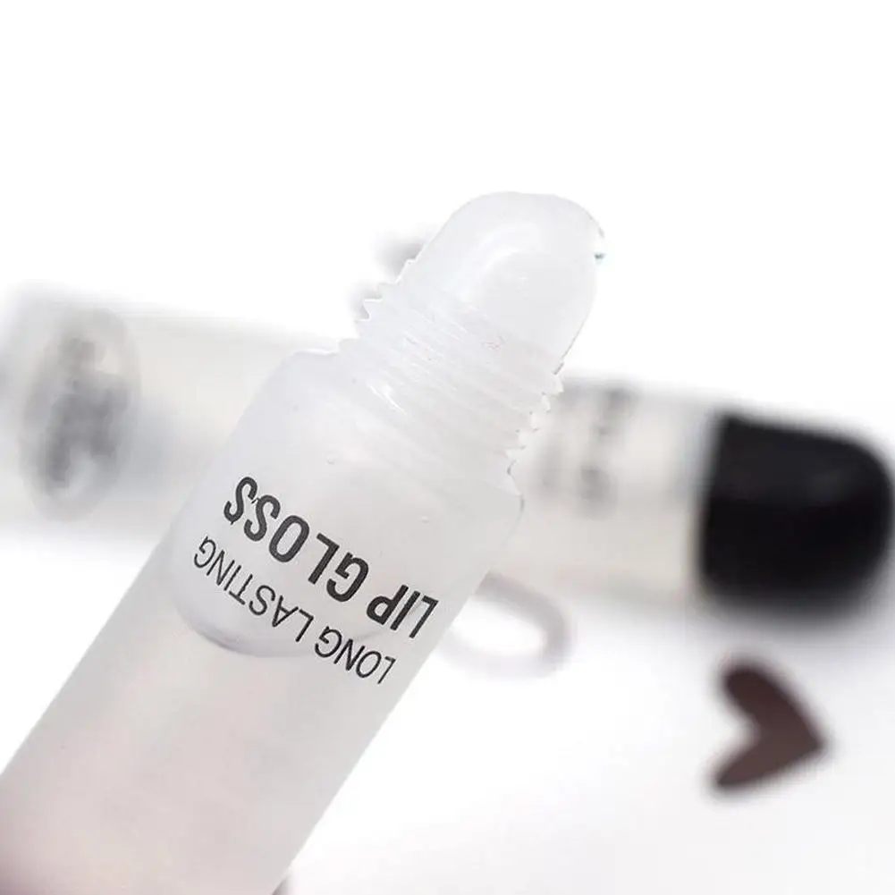 1pcs Lip Gloss Transparent Tube Lip Oil Moisturizer Clear Lipstick Colorless Nourishing Lip Balm Anti Dryness Crack Lip Care